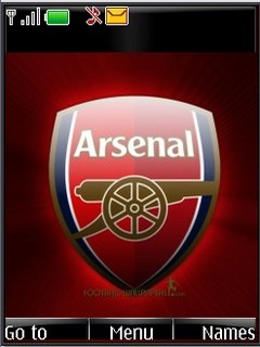 Arsenal Emblem s40v3theme by shadow_20