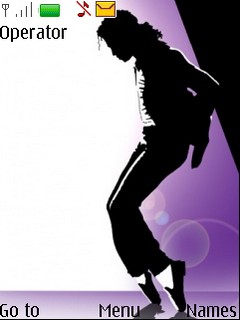 Michael Jackson shadow