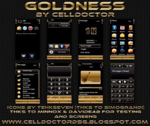 Goldness theme