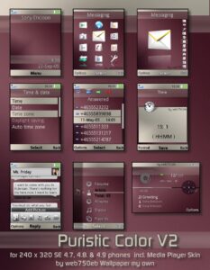 Puristic color v2 se theme