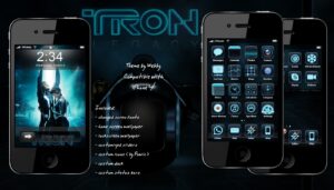 tron movie themes for mobile iphone by webby