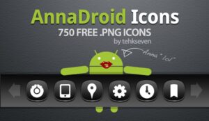 annadroid icon pack by tehkseven