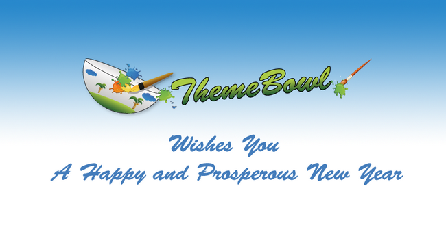 ThemeBowl Wishes all our valuable visitors, readers, and friend a Happy and Prosperous NewYear 2013.